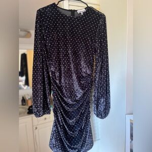 Ganni Velvet dress